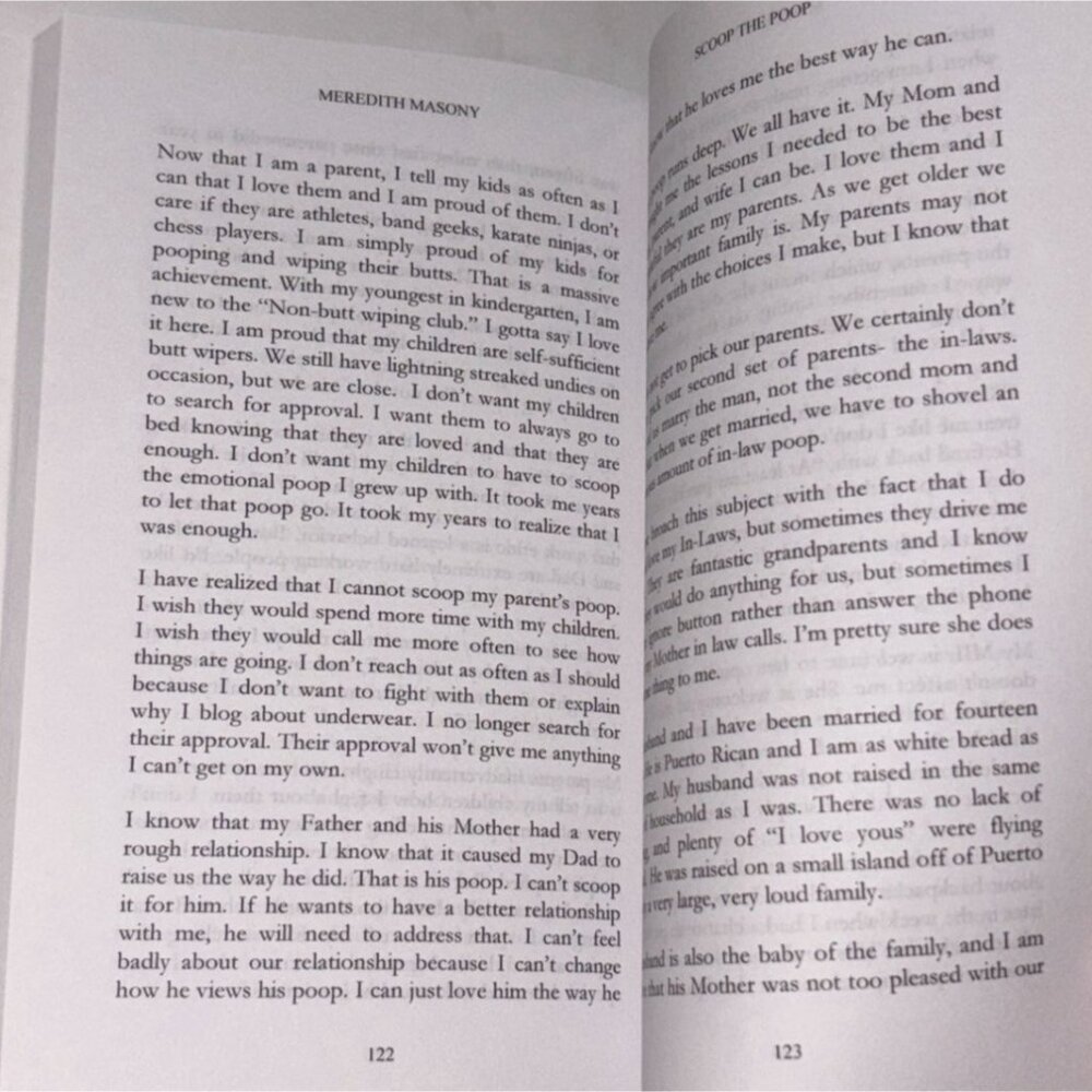 'Scoop The Poop Pick Your Battles' By Meredith Masony-Paperback - Picture 4 of 4